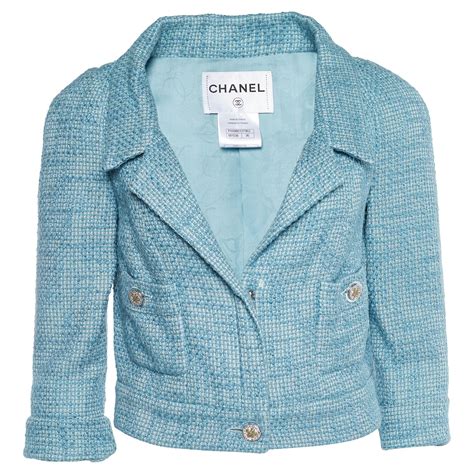 chanel blue jacket